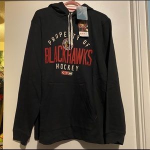 BNWT CCM NHL CHICAGO BLACKHAWKS HOODIE
